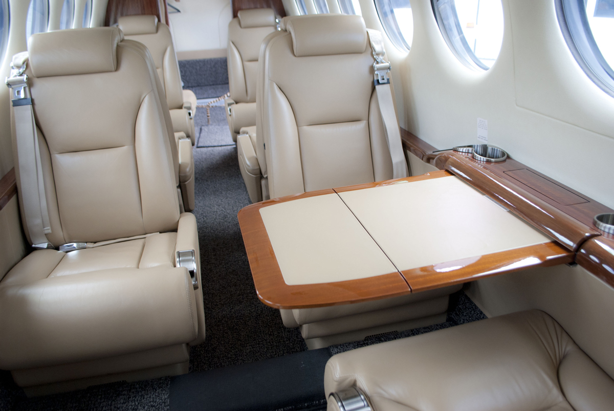 volo privato sul Beechcraft King Air 350